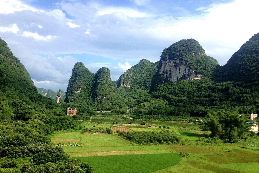 Yangshuo Peaceful Valley Retreat Hotel Eksteriør billede