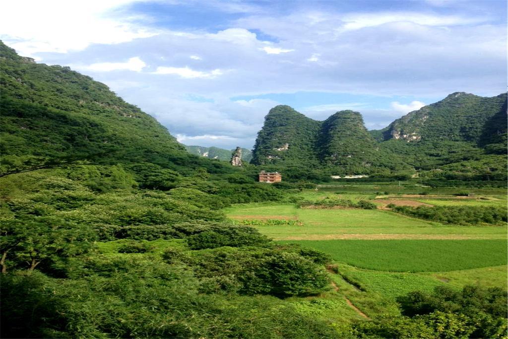 Yangshuo Peaceful Valley Retreat Hotel Eksteriør billede