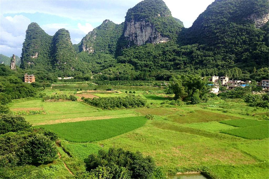 Yangshuo Peaceful Valley Retreat Hotel Eksteriør billede